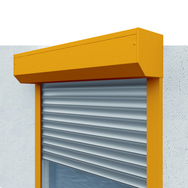 Короб в роллставнях 45 градусов